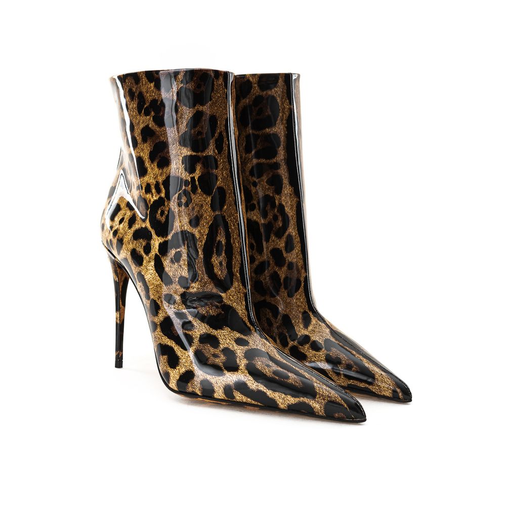 Dolce & Gabbana Multicolor Leather Boot LUNESCAPE