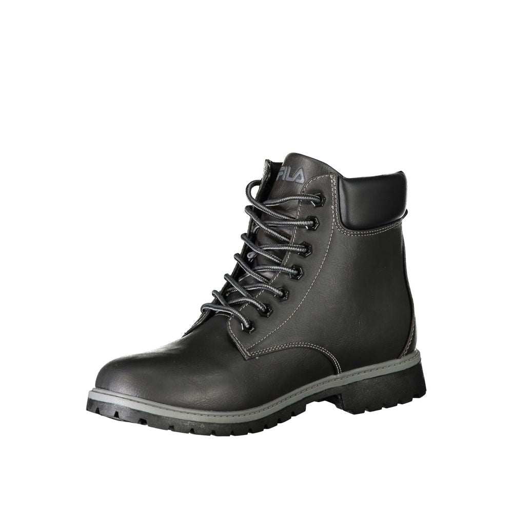 Fila Black Polyester Boot LUNESCAPE