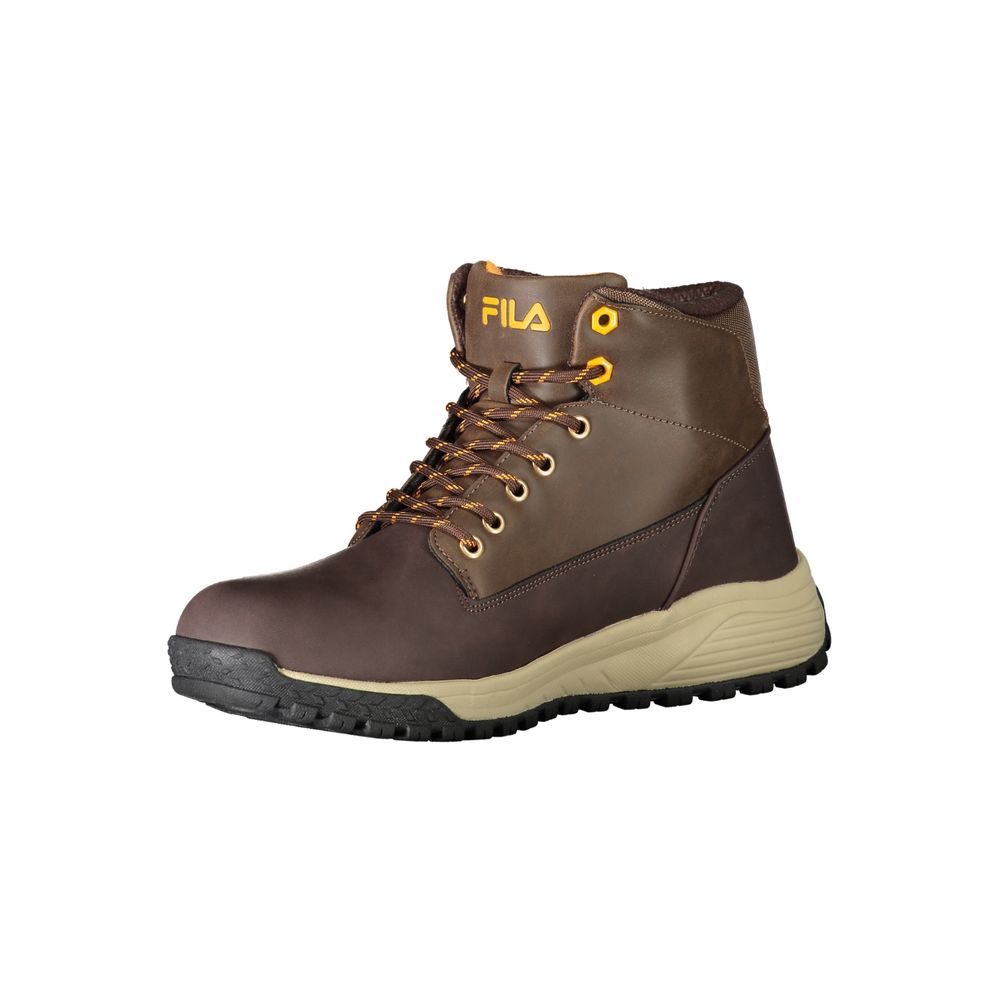 Fila Brown Polyester Boot LUNESCAPE