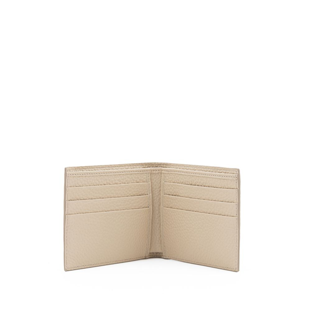 Dolce & Gabbana Beige Leather Wallet LUNESCAPE