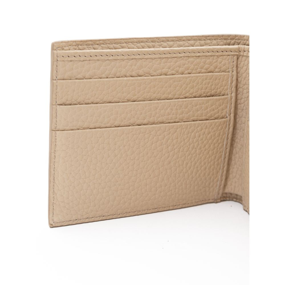 Dolce & Gabbana Beige Leather Wallet LUNESCAPE