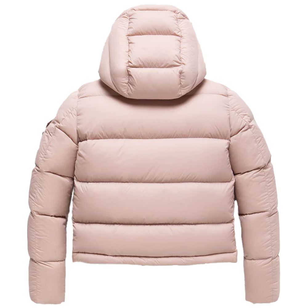 Refrigiwear Pink Puffer Coat for Women LUNESCAPE