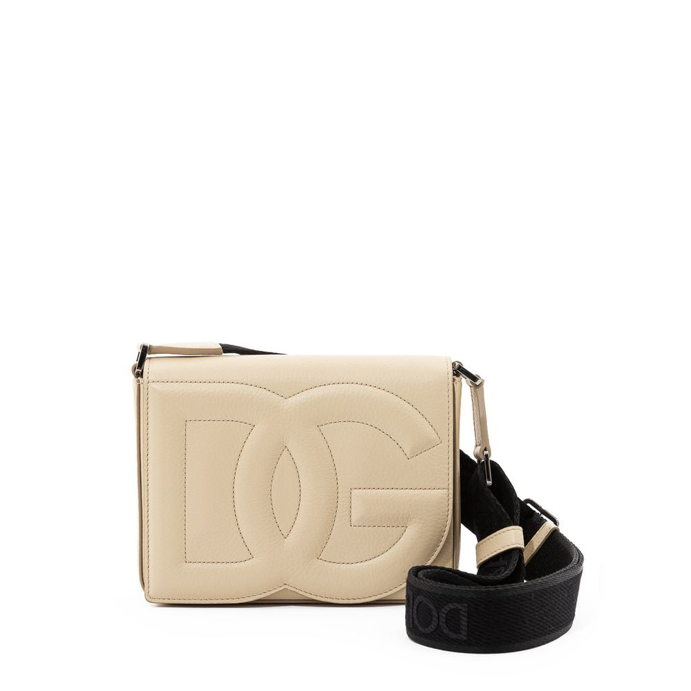 Dolce & Gabbana Beige Leather Bag LUNESCAPE