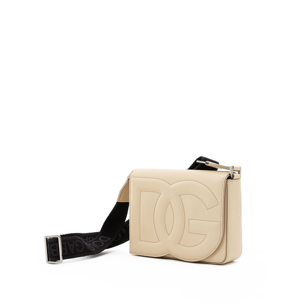 Dolce & Gabbana Beige Leather Bag LUNESCAPE