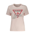 Guess Jeans Pink Cotton T-Shirt LUNESCAPE