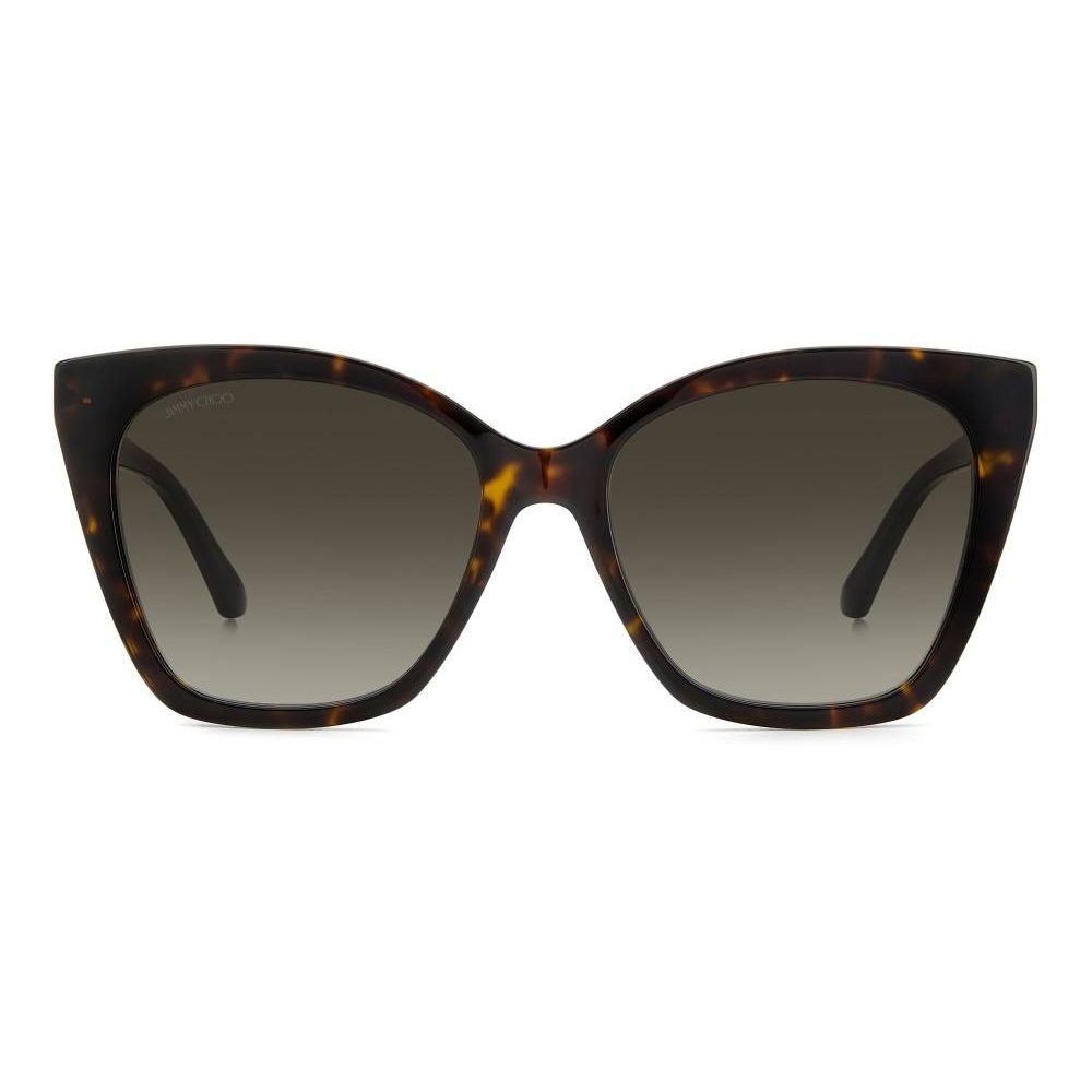 Jimmy Choo Brown Acetate Sunglasses LUNESCAPE