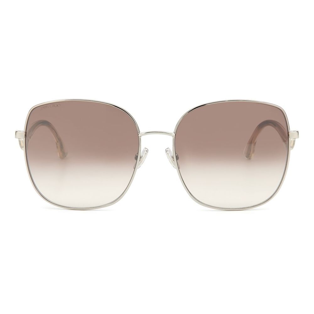 Jimmy Choo Gray Metal Sunglasses LUNESCAPE