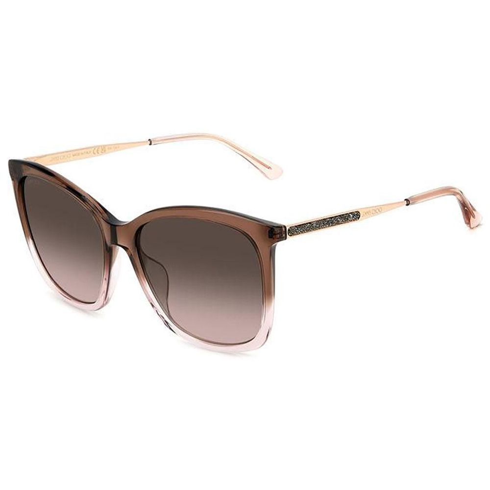 Jimmy Choo Brown Acetate Sunglasses LUNESCAPE