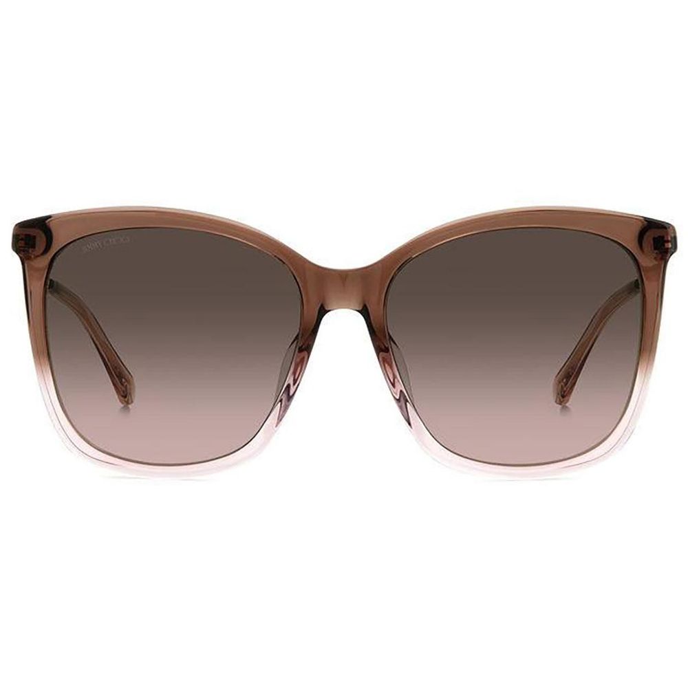 Jimmy Choo Brown Acetate Sunglasses LUNESCAPE