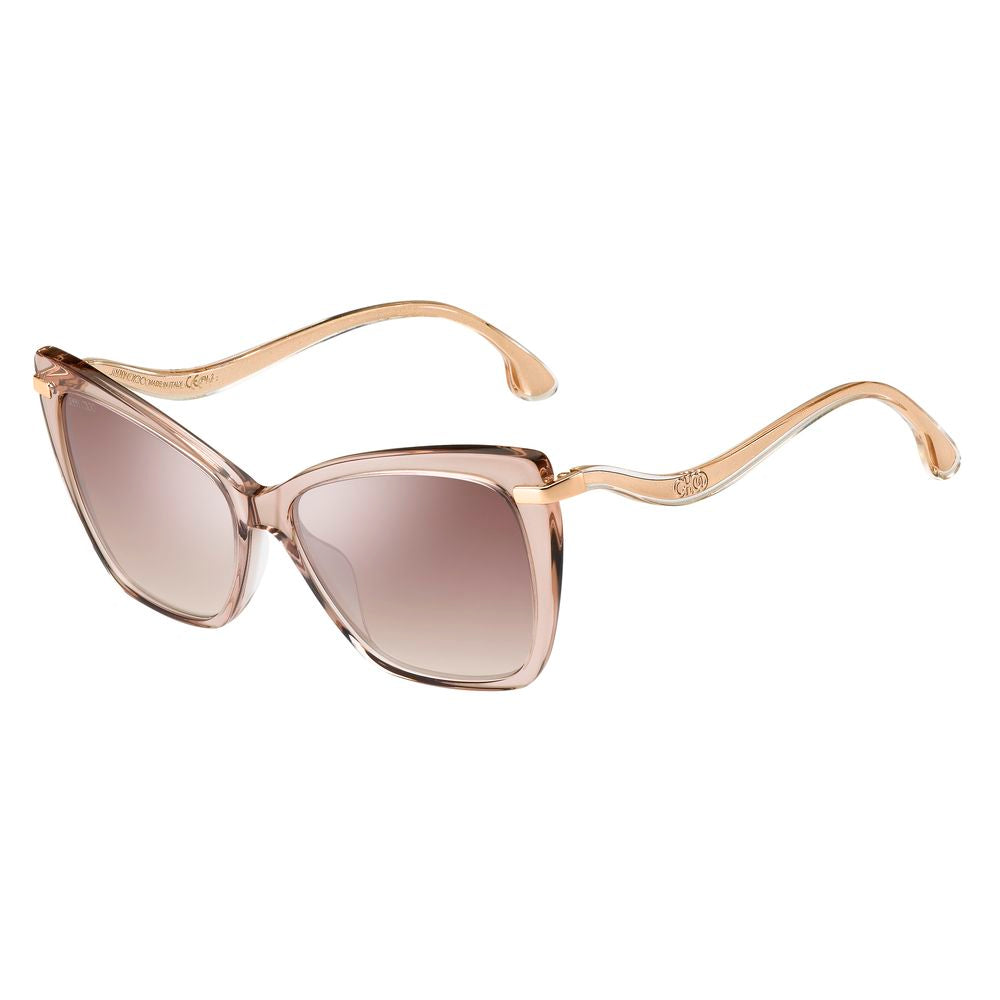 Jimmy Choo Beige Acetate Sunglasses LUNESCAPE