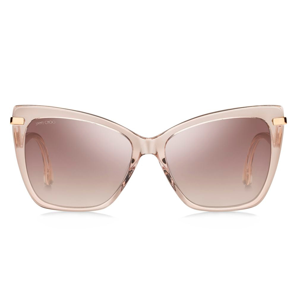 Jimmy Choo Beige Acetate Sunglasses LUNESCAPE