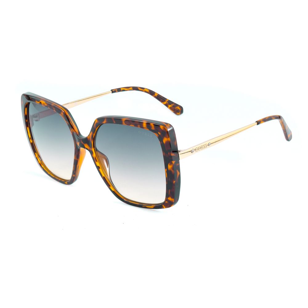 Guess Brown Metal Sunglasses LUNESCAPE