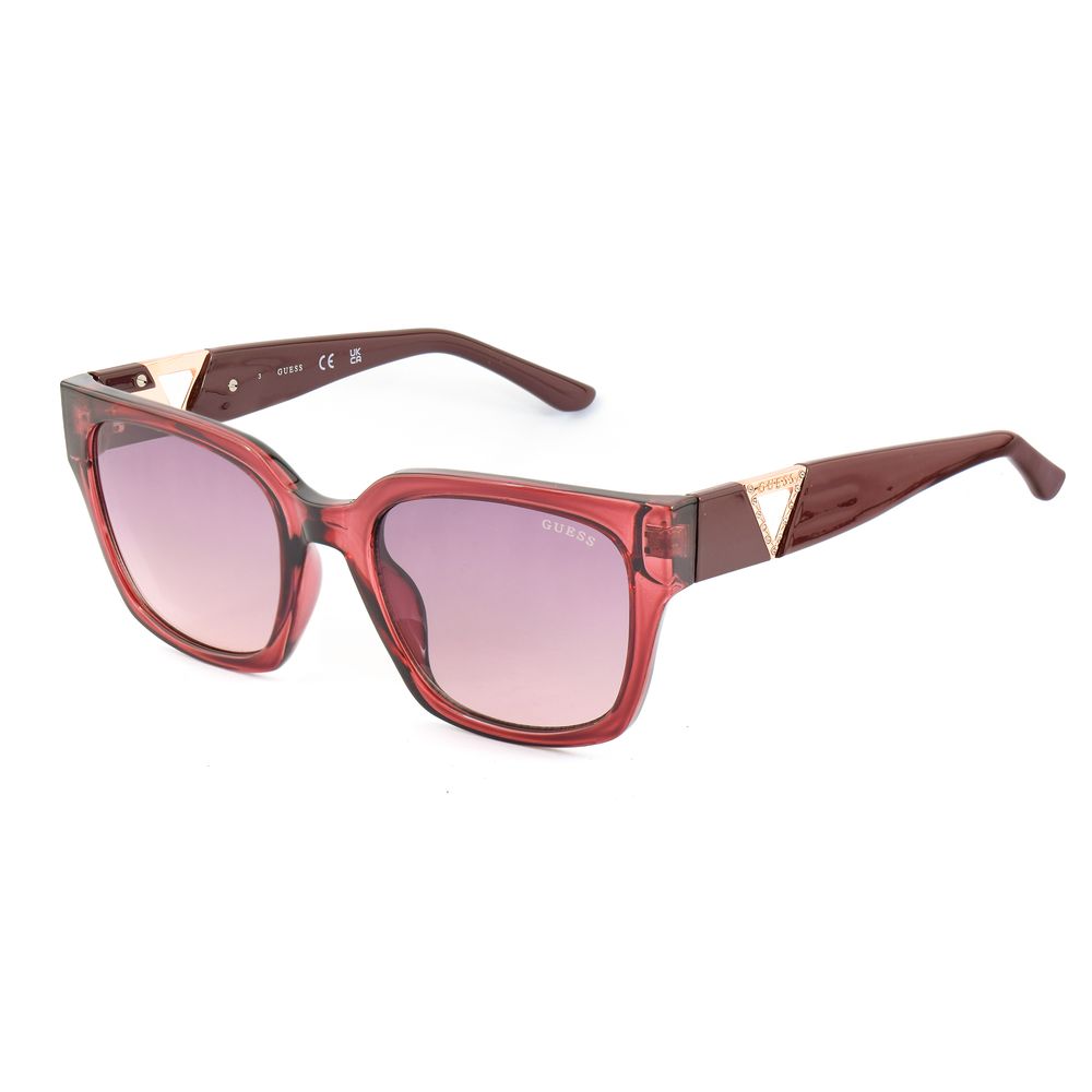 Guess Red Resin Sunglasses LUNESCAPE