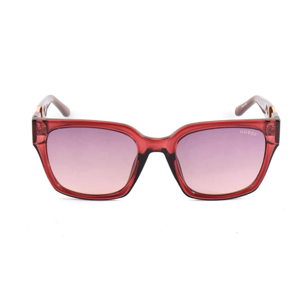 Guess Red Resin Sunglasses LUNESCAPE