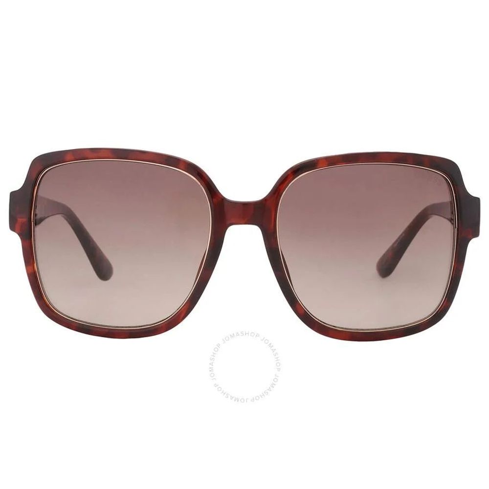 Guess Brown Resin Sunglasses LUNESCAPE