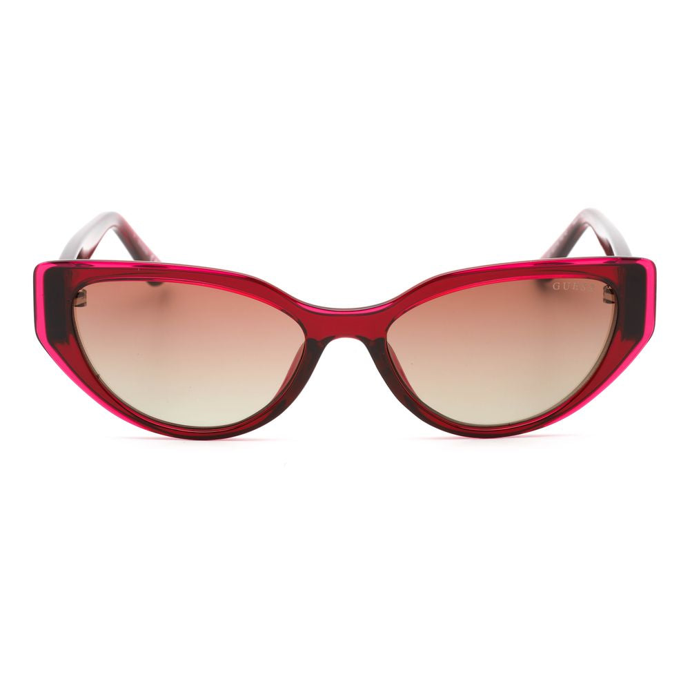 Guess Red Plastic Sunglasses LUNESCAPE