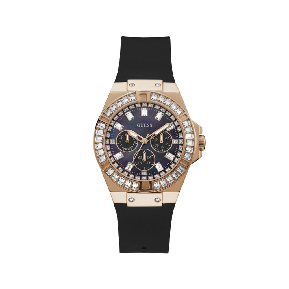 Guess Black Silicone Watch LUNESCAPE
