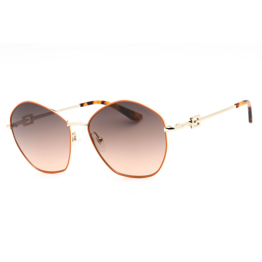 Guess Orange Metal Sunglasses LUNESCAPE