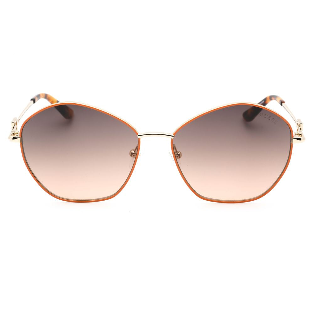 Guess Orange Metal Sunglasses LUNESCAPE