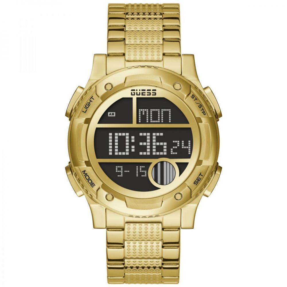 Guess Gold Stainless Steel Watch LUNESCAPE