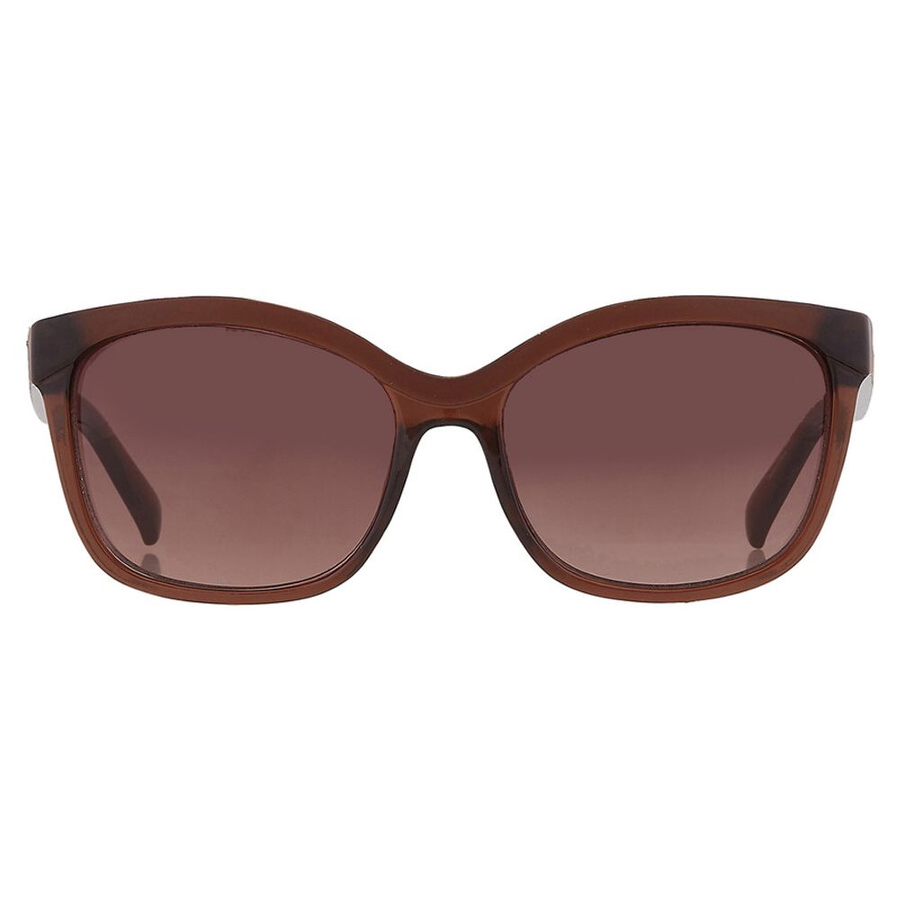 Guess Brown Resin Sunglasses LUNESCAPE