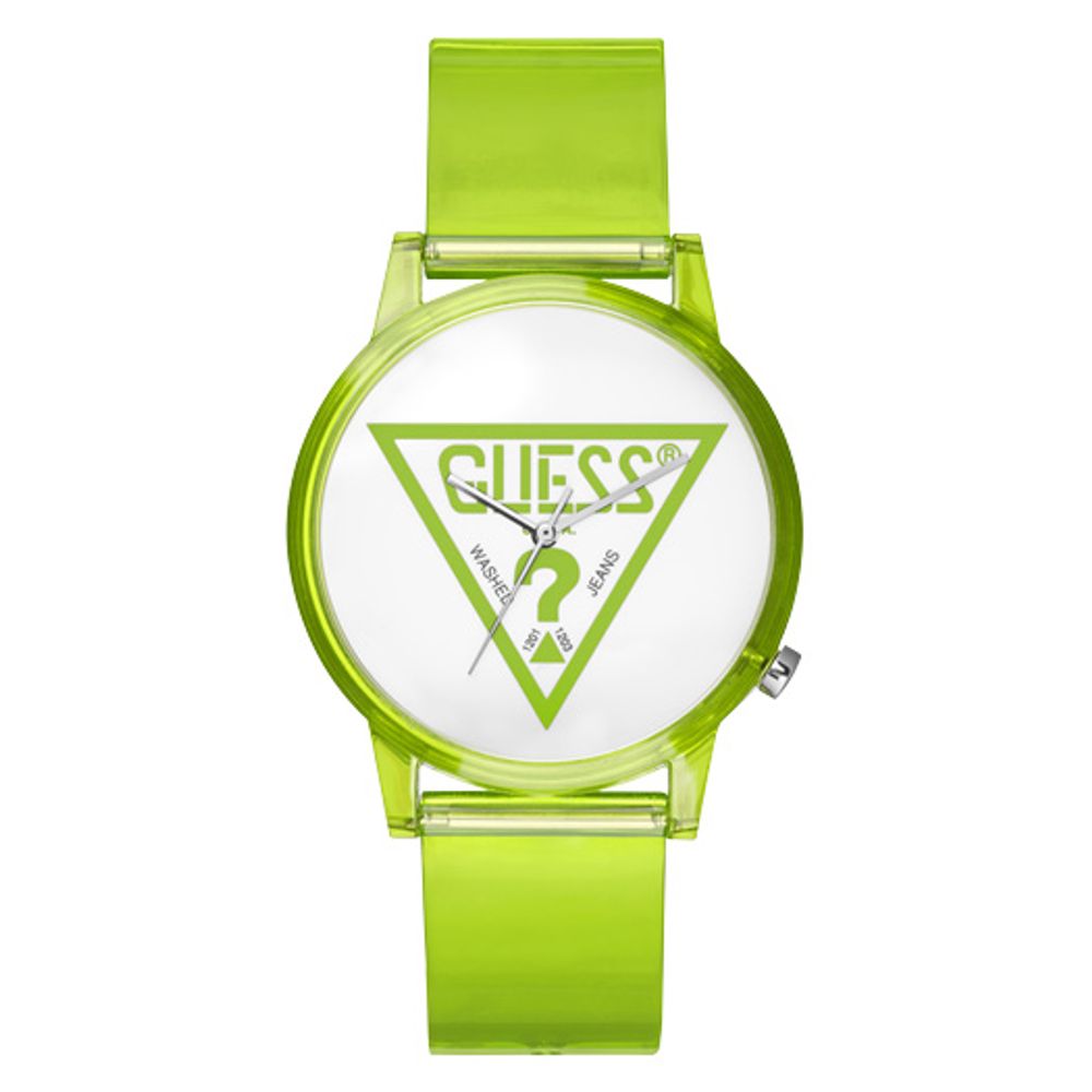 Guess Green Silicone Watch LUNESCAPE