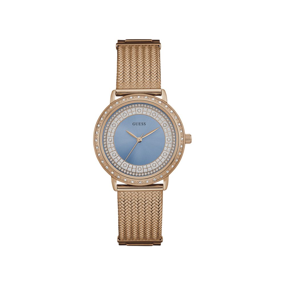 Guess Pink Steel Watch LUNESCAPE