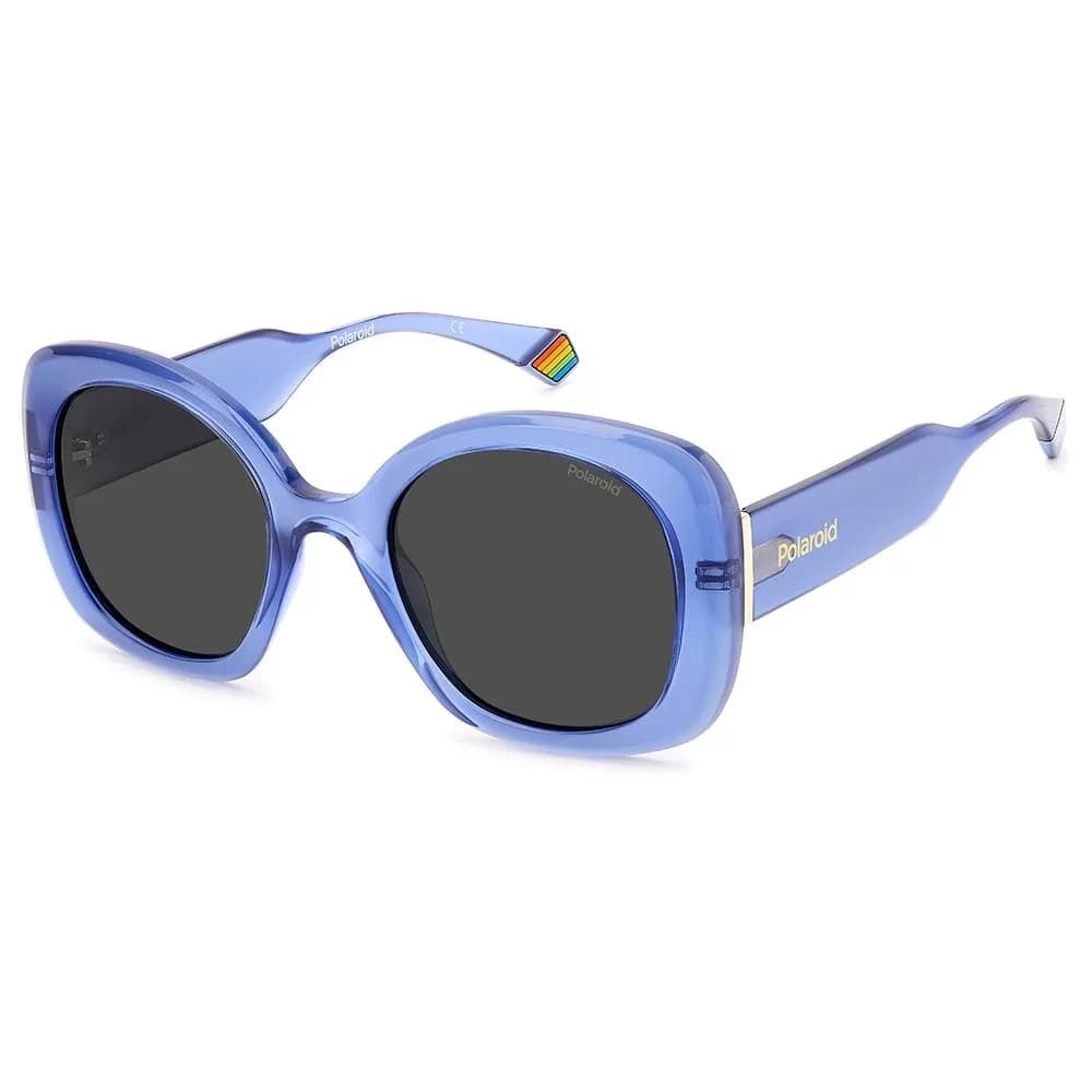 Polaroid Blue Metal Sunglasses LUNESCAPE