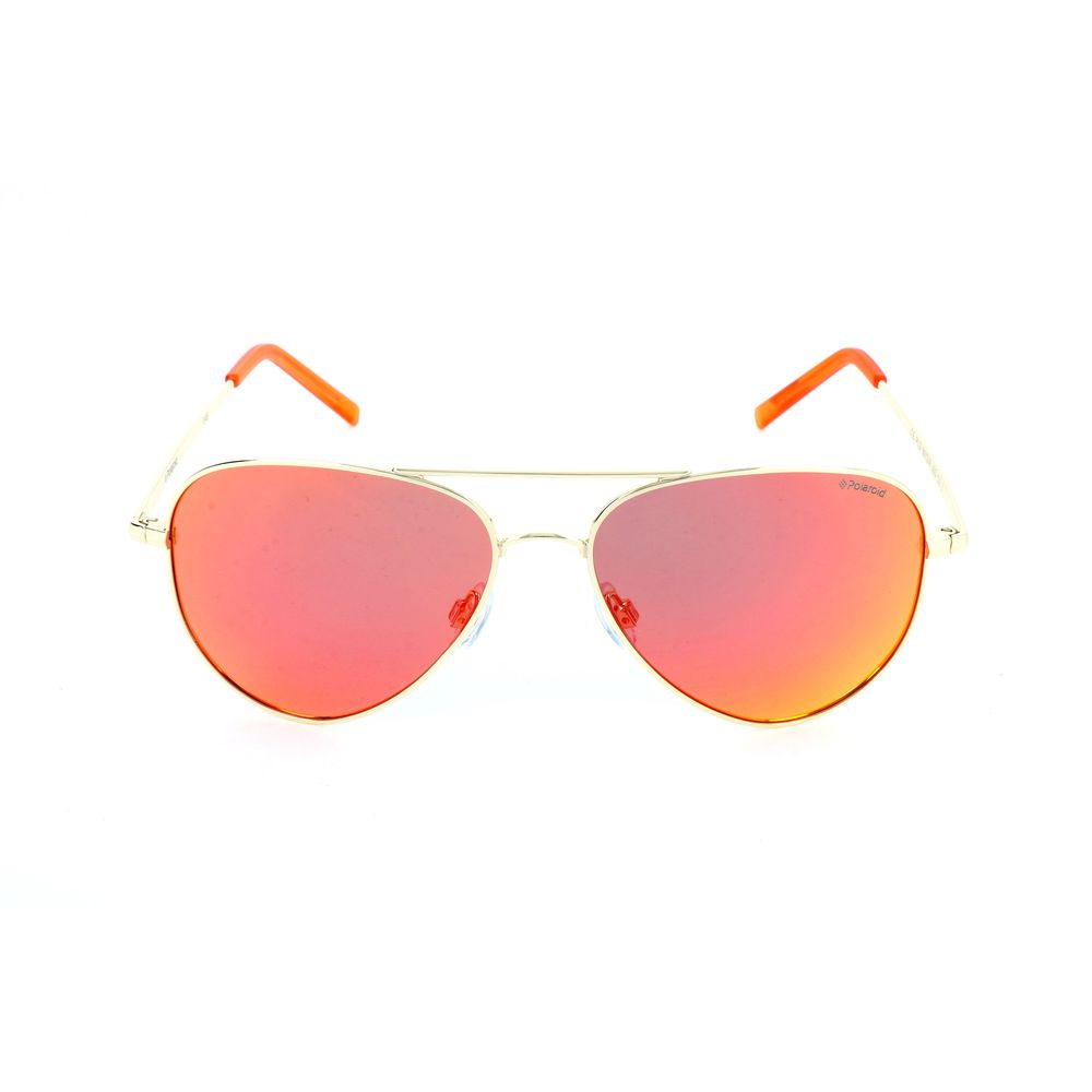 Polaroid Gold Metal Sunglasses LUNESCAPE