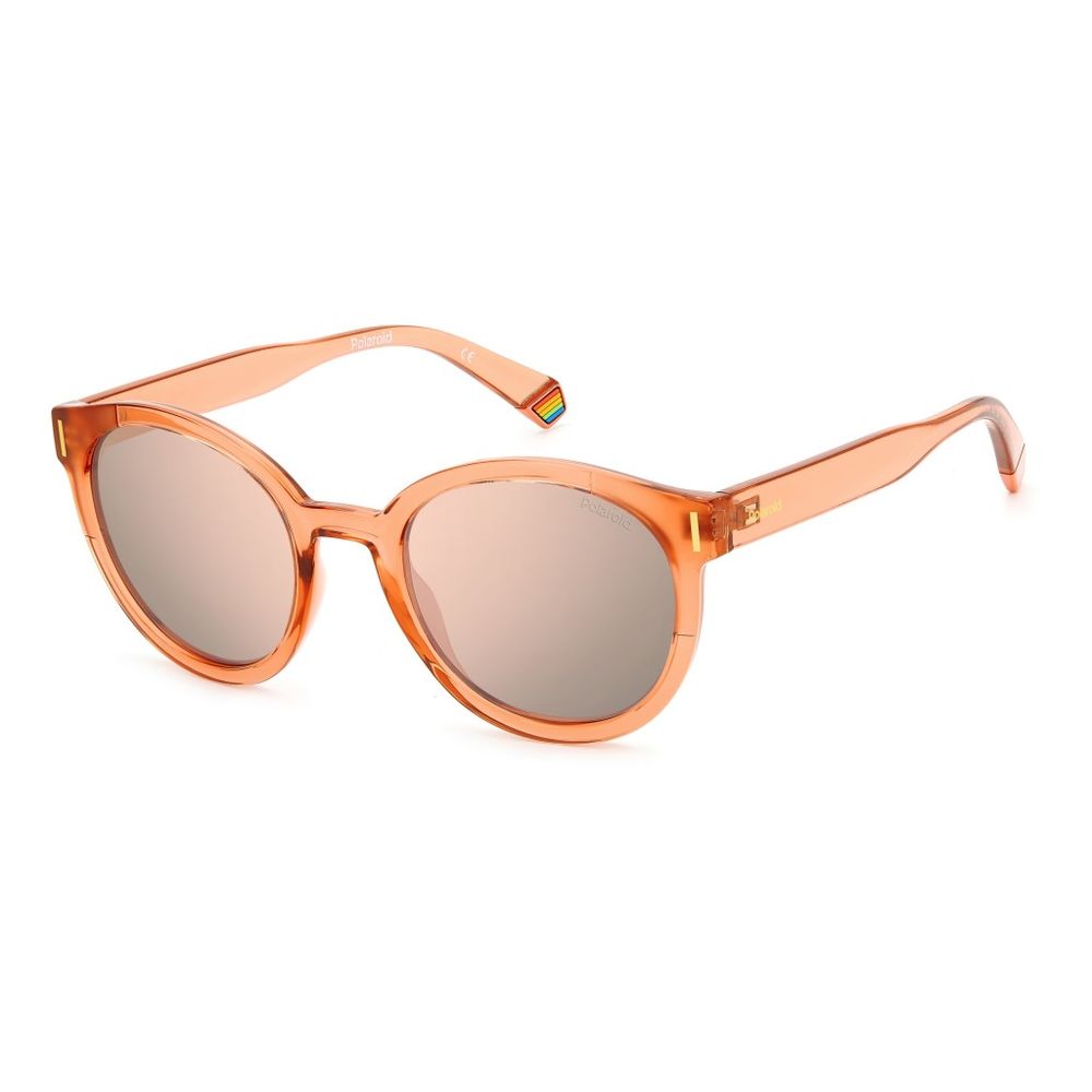 Polaroid Orange Plastic Sunglasses LUNESCAPE