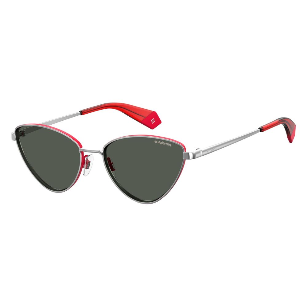 Polaroid Red Metal Sunglasses LUNESCAPE