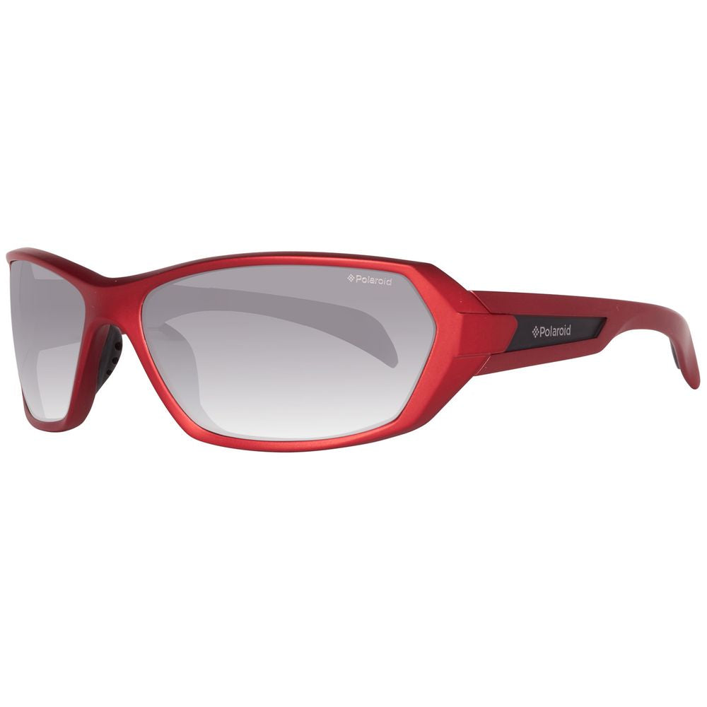 Polaroid Red Acetate Sunglasses LUNESCAPE