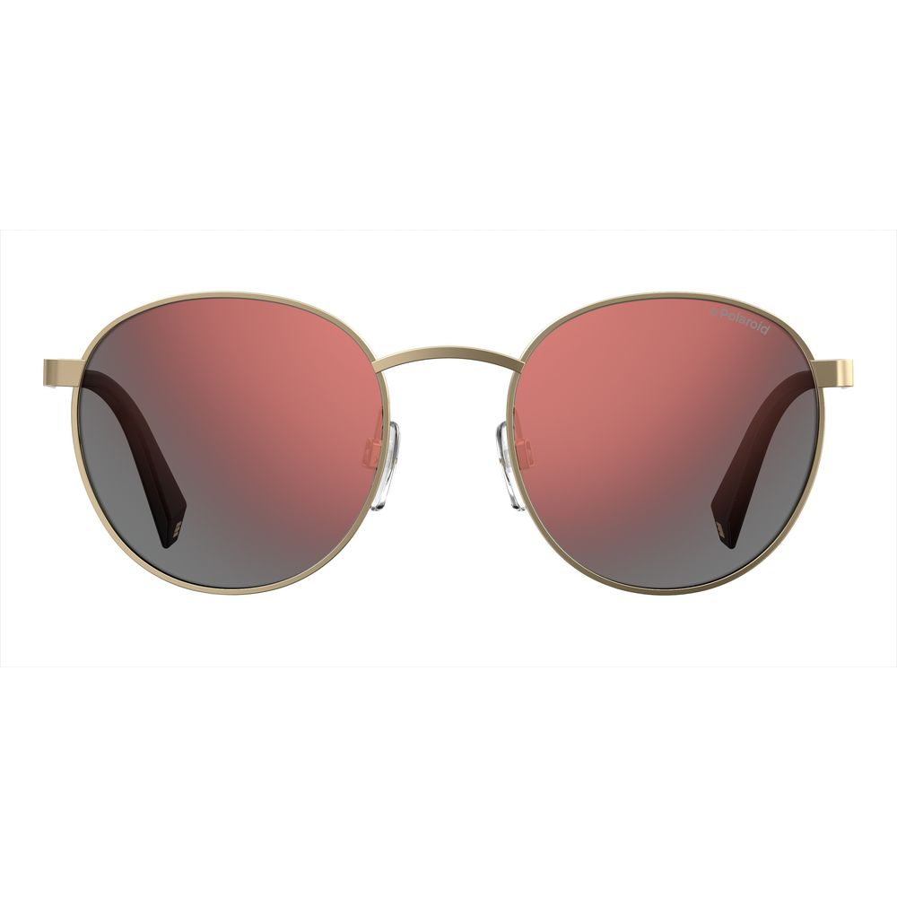 Polaroid Gold Metal Sunglasses LUNESCAPE