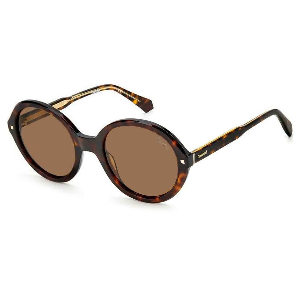 Polaroid Brown Plastic Sunglasses LUNESCAPE