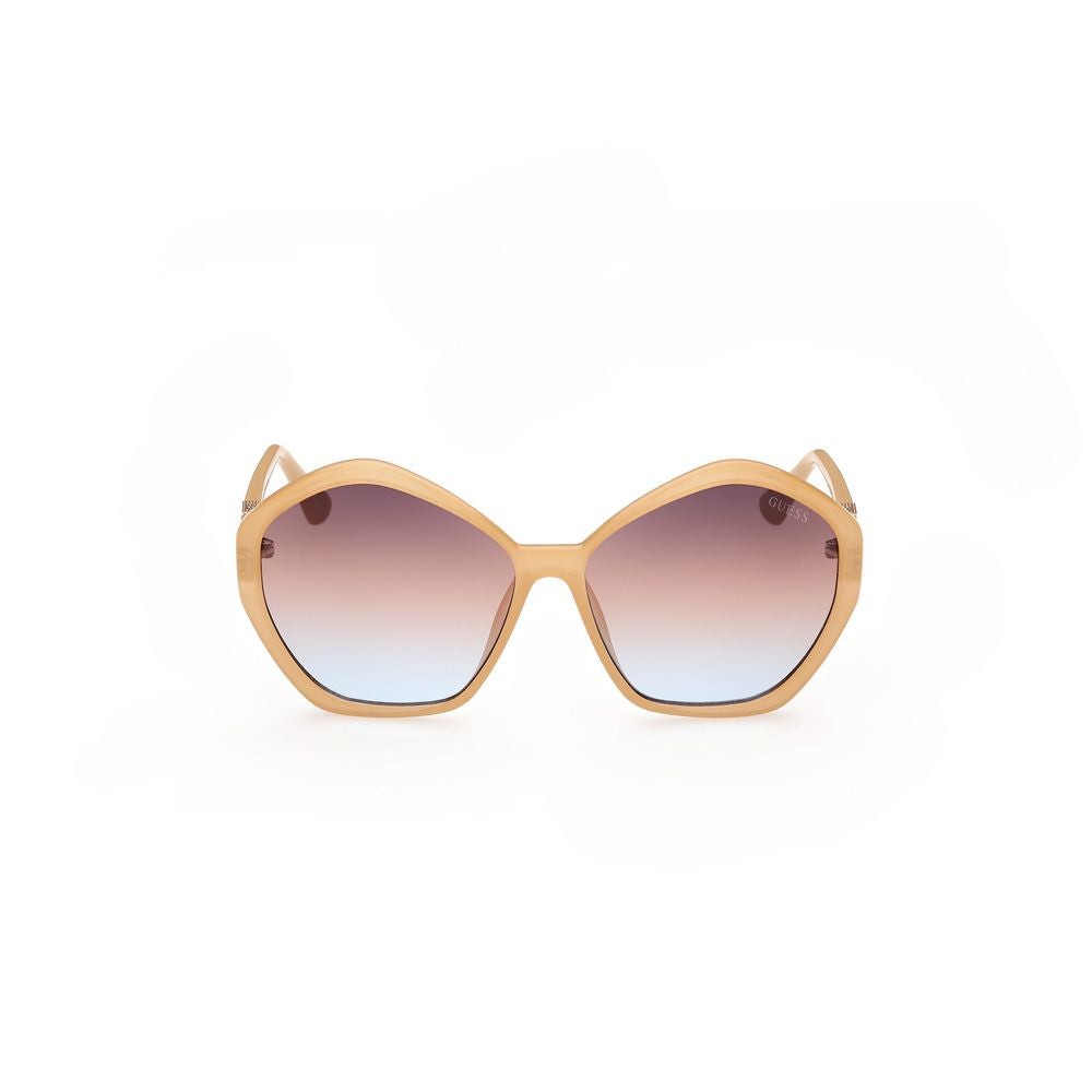 Guess Beige Injected Sunglasses LUNESCAPE