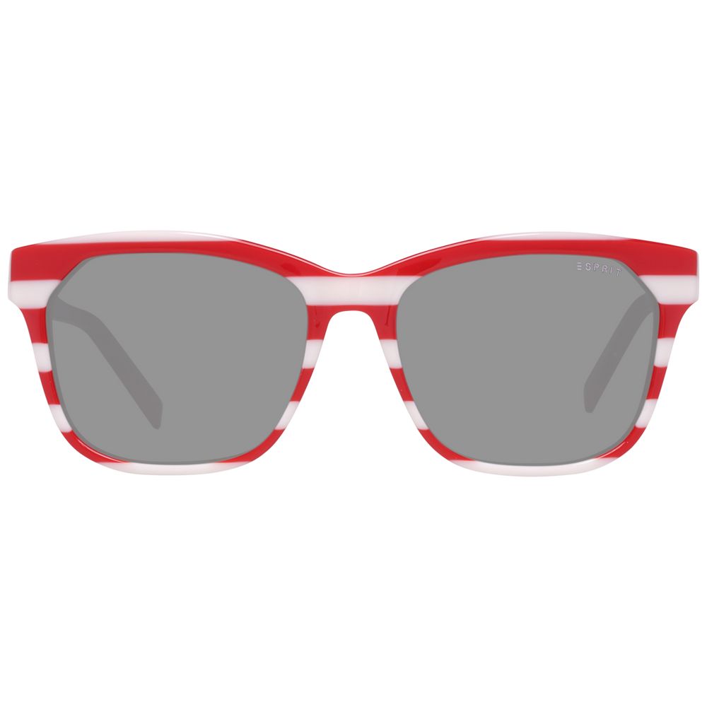 Esprit Red Resin Sunglasses LUNESCAPE