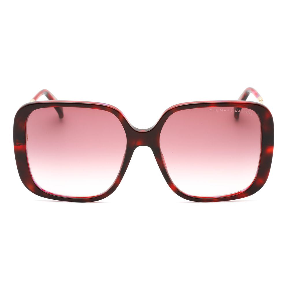 Marc Jacobs Red Plastic Sunglasses LUNESCAPE