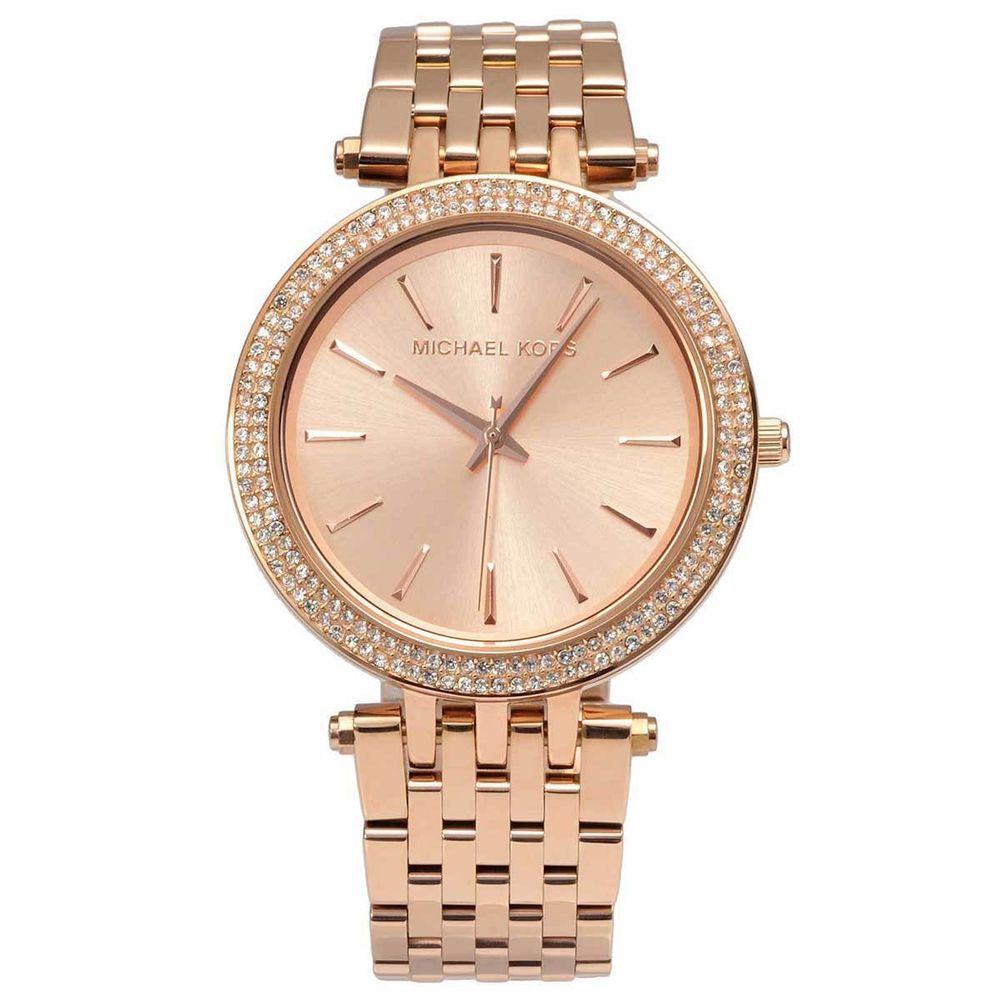 Michael Kors Rose Gold Steel Watch LUNESCAPE