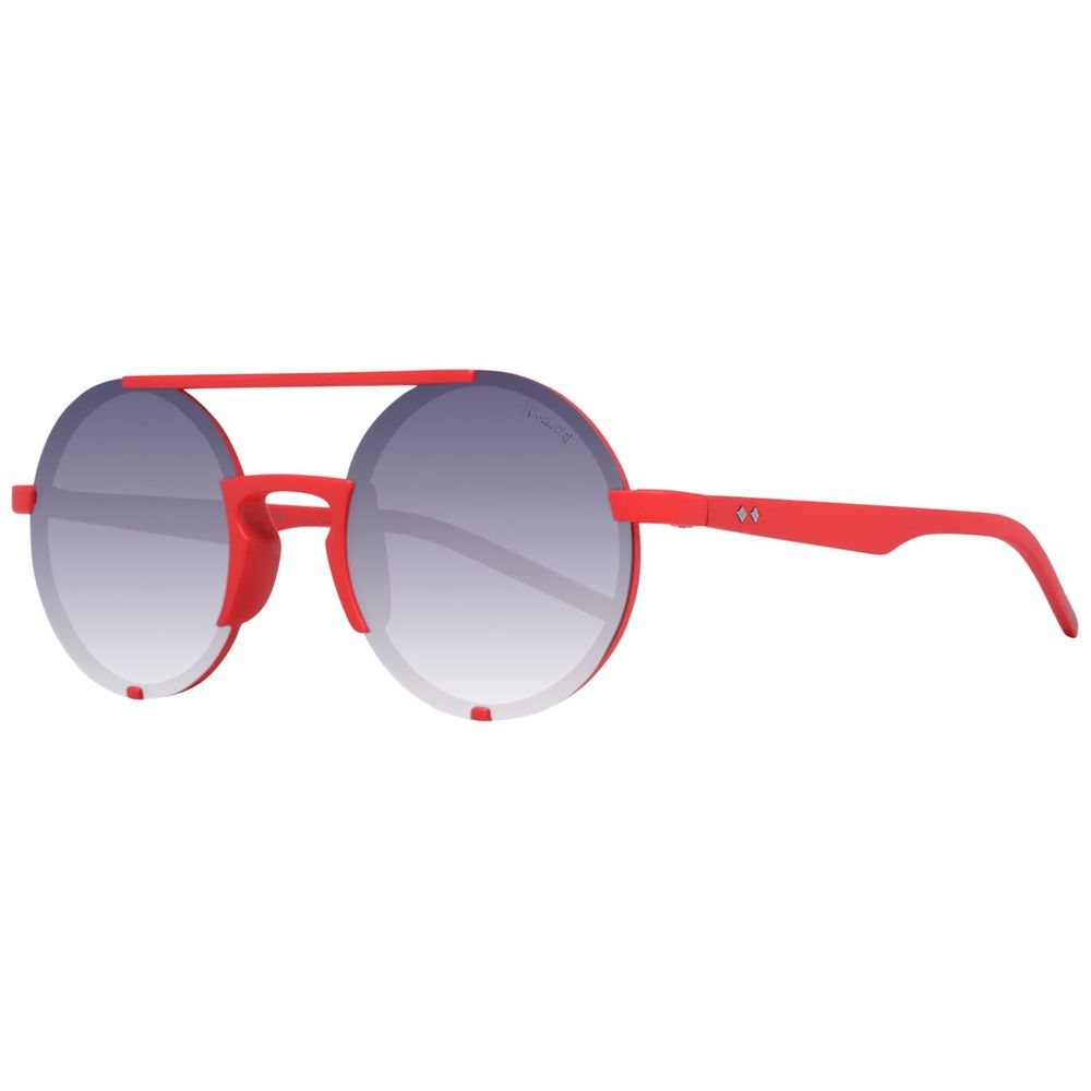 Polaroid Red Plastic Sunglasses LUNESCAPE