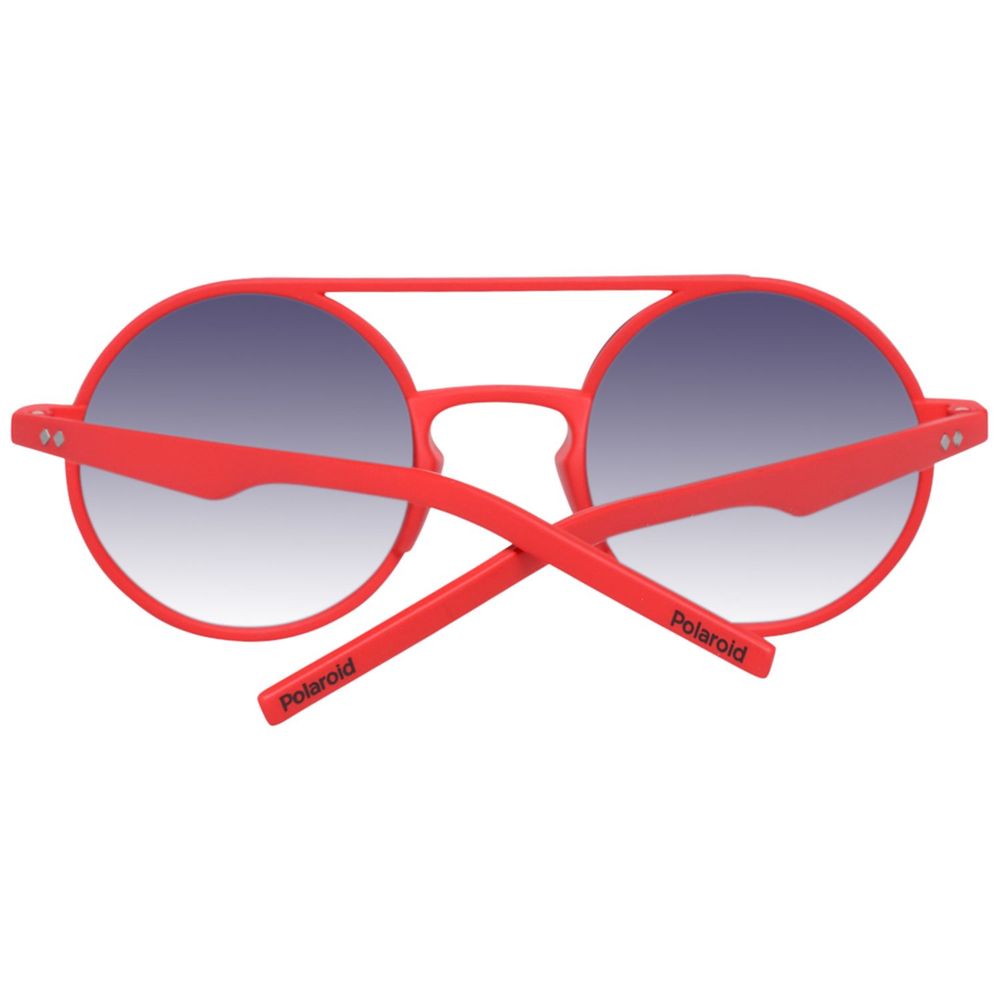 Polaroid Red Plastic Sunglasses LUNESCAPE