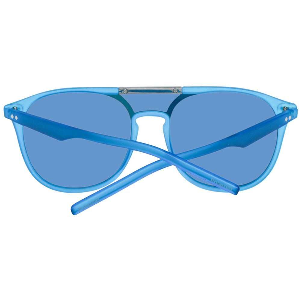 Polaroid Blue Plastic Sunglasses LUNESCAPE