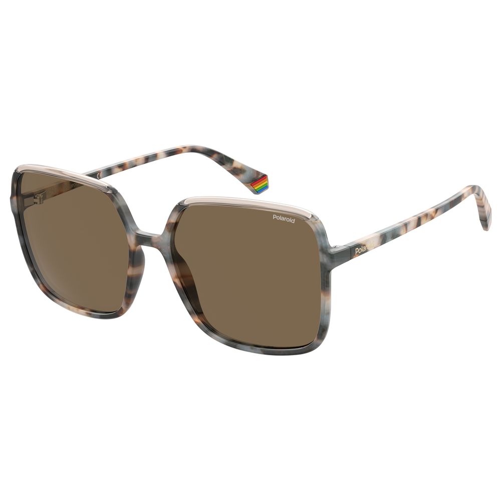 Polaroid Beige Plastic Sunglasses LUNESCAPE