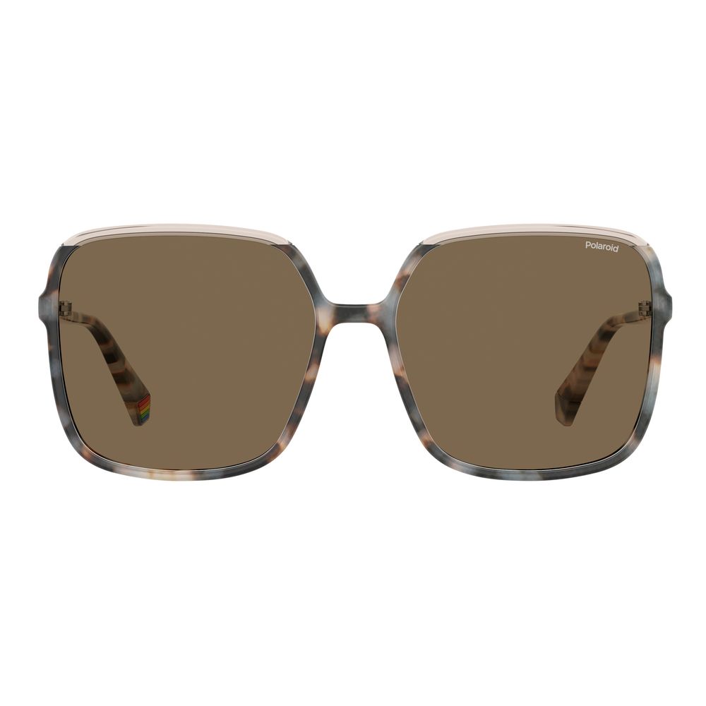 Polaroid Beige Plastic Sunglasses LUNESCAPE