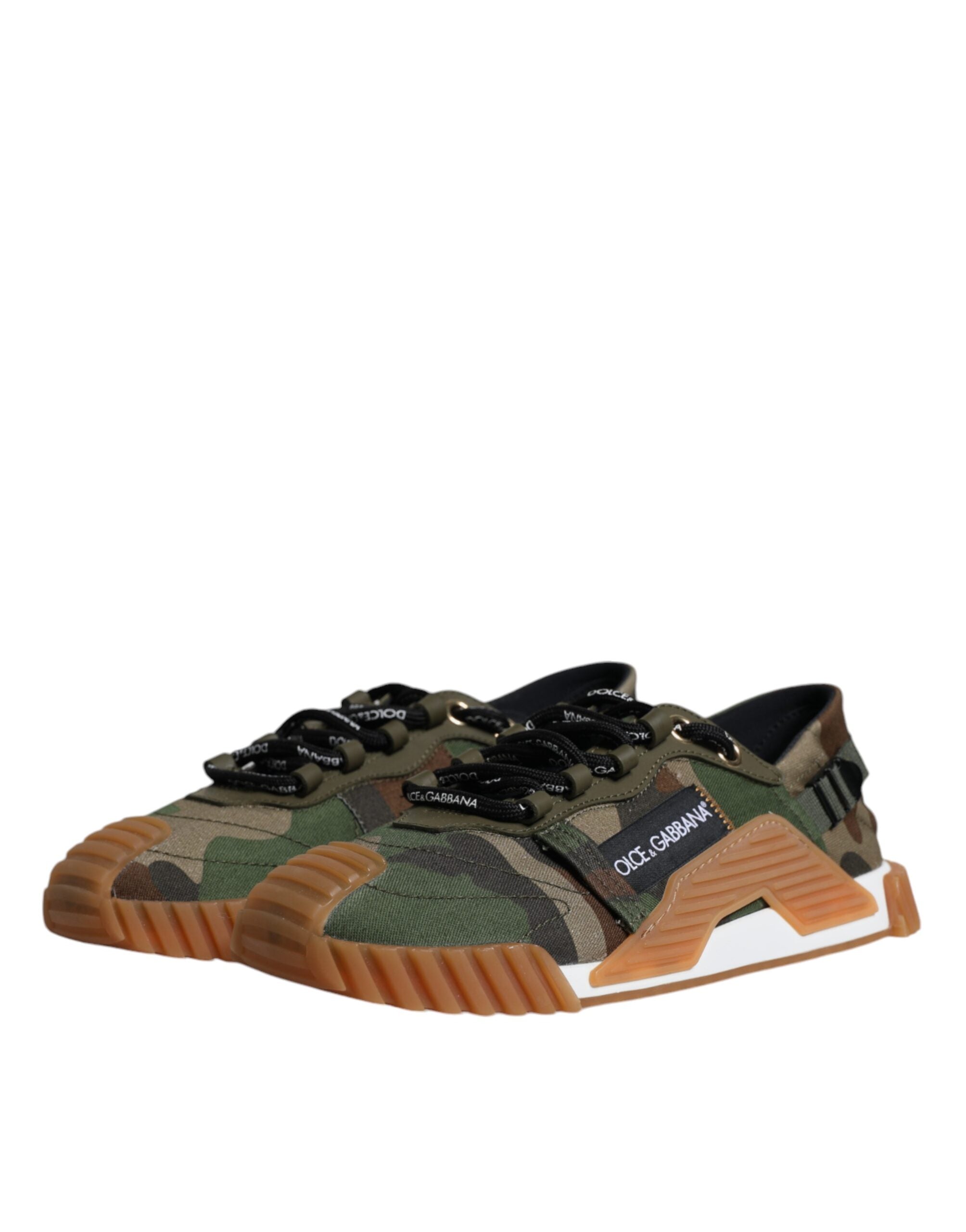 Dolce & Gabbana Multicolor NS1 Low Top Men Sneakers Shoes LUNESCAPE
