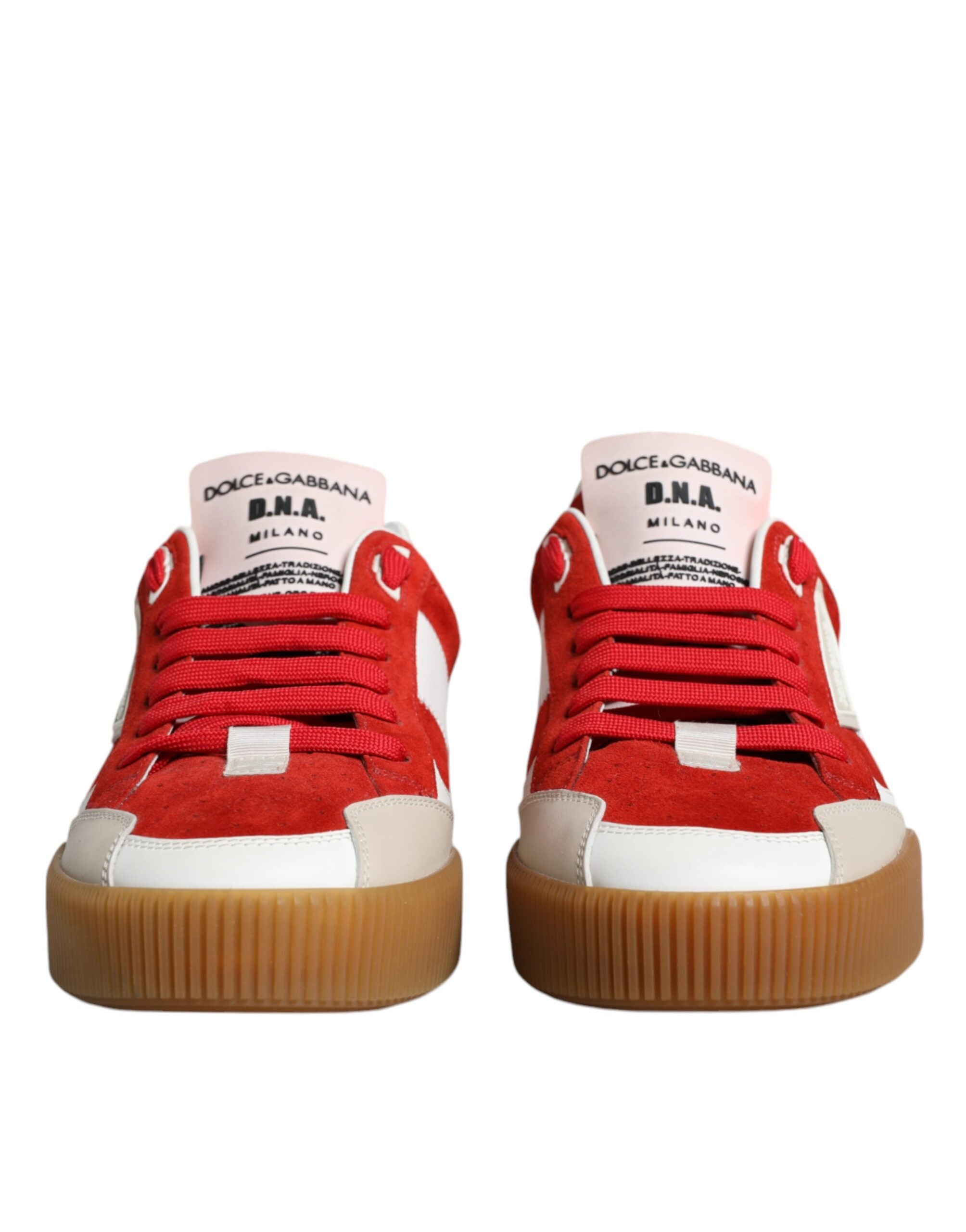 Dolce & Gabbana Multicolor Miami Leather Low Top Sneakers Shoes LUNESCAPE
