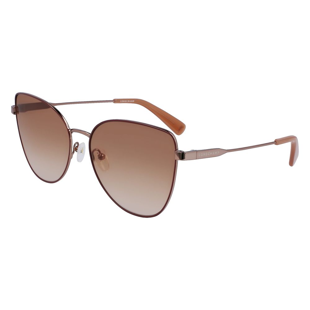 Longchamp Gold Metal Sunglasses LUNESCAPE