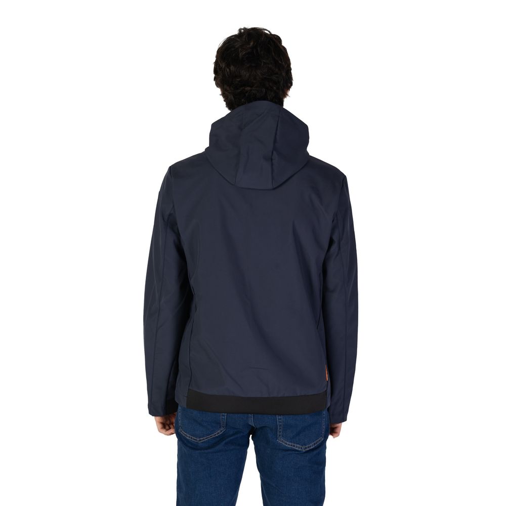 Suns Blue Polyester Shell Jacket