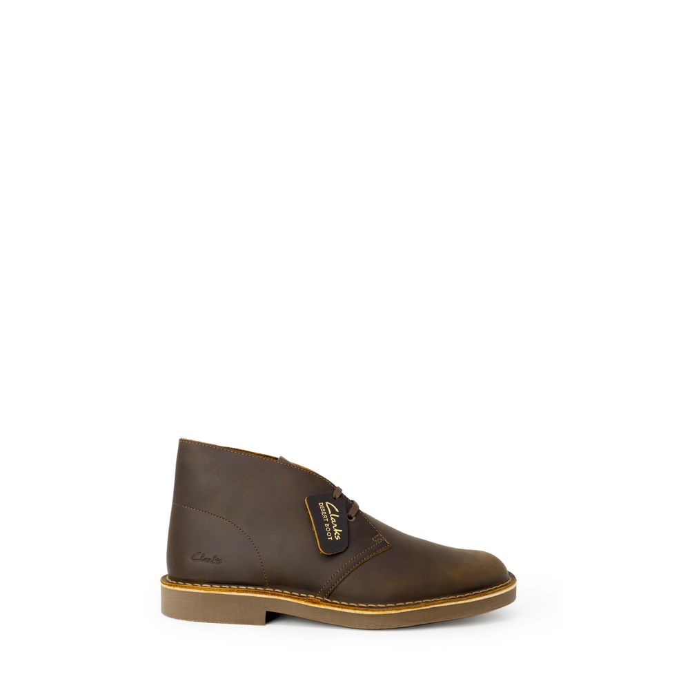 Clarks Brown Leather Boot LUNESCAPE