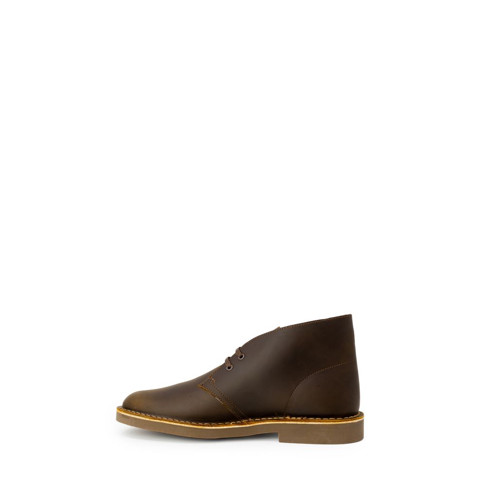 Clarks Brown Leather Boot LUNESCAPE