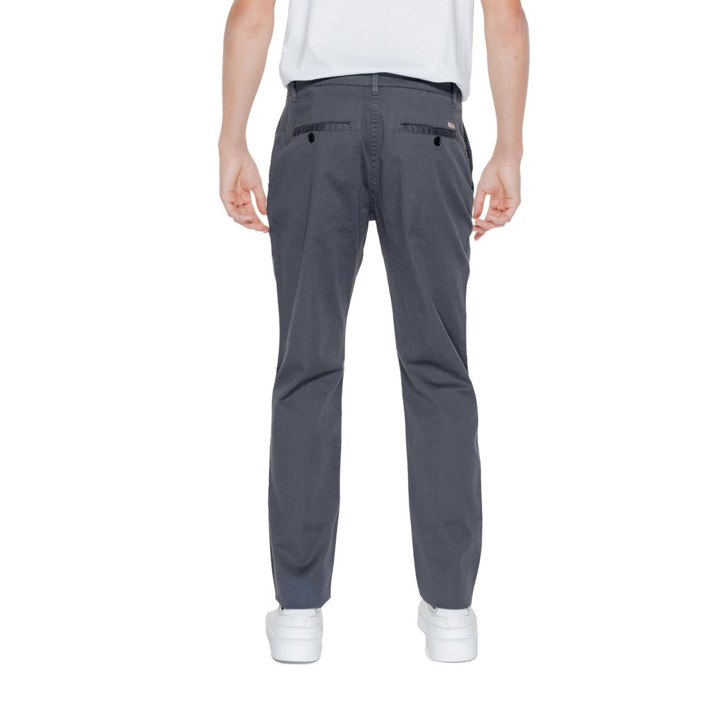 Armani Exchange Black Cotton Pant LUNESCAPE